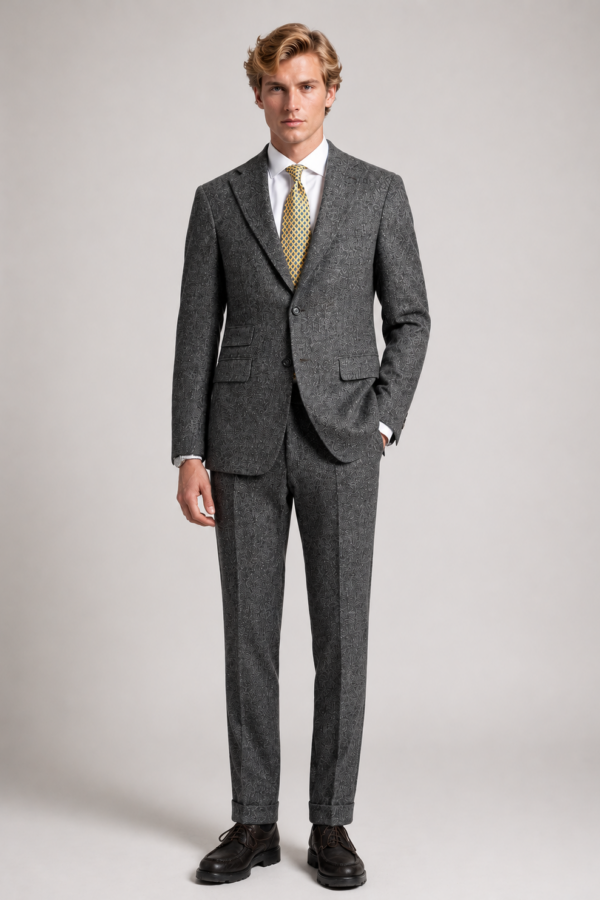 Abito in Donegal Tweed